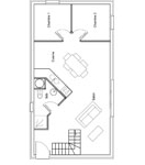 plan maison ecologique - Miniloft 89 - Ecop Habitat