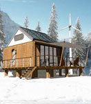 Maison écologique portable par Ecop Habitat