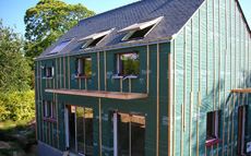 Maison ecologique bois (ossature et bardage bois)