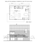 Plan maison ecologique Mini Loft 90