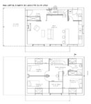Plan maison ecologique Mini Loft 96