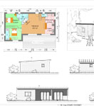 plan maison ecologique - Miniloft 70 - Ecop Habitat