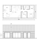 plan maison ecologique - Miniloft 70 - Ecop Habitat